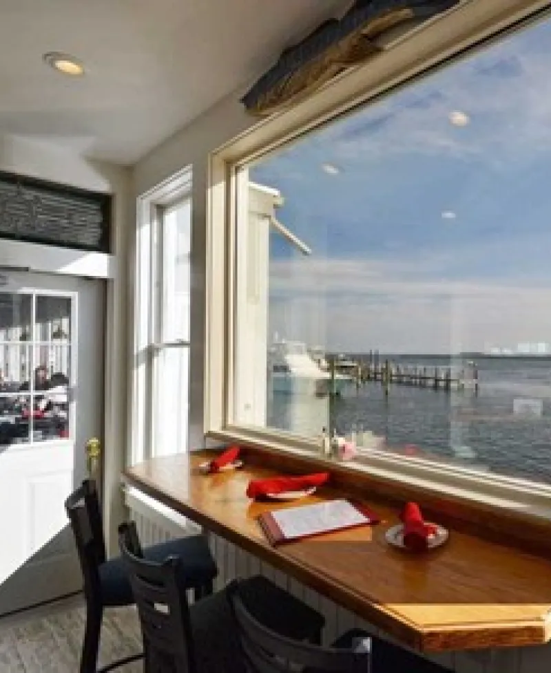 The Narrows Restaurant view of the Bay Photo