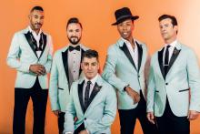 Doo Wop Project in Mint Green Blazers Photo