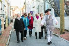 Explore the history of Annapolis with a walking tour. Photo