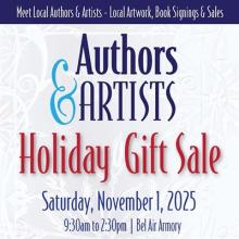 Authors & Artists Holiday Gift Sale sponsored by Bel Air Cultural Arts  Photo