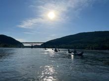 Paddling down the Potomac Photo