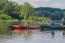 Kayaking & canoeing on the Potomac River Photo