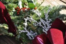 A custom Christmas wreath Photo