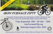 Iron Furnace Fifty Postcard Photo