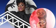 We’re proud to present a double-bill of two great queens and veterans of multiple seasons of RuPaul Photo
