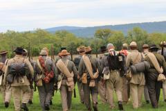 Park living history programs at Antietam National Battlefield provide a glimpse into the lives of Civil War soldiers. Park living history programs at Antietam National Battlefield provide a glimpse into the lives of Civil War soldiers.