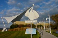 Visitor Center at Sailwinds Park in Cambridge