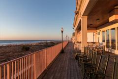 deck overlooking OC beach
