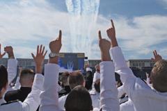 Blue Angels, the U.S. Navy Flight Demonstration Squad. Blue Angels, the U.S. Navy Flight Demonstration Squad.