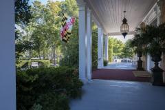 Antrim Porch with Maryland Flag Antrim Porch with Maryland Flag
