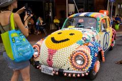 Crafty Cars at the Artscape Festival Car art pops up often at the art-tastic Artscape in Baltimore.