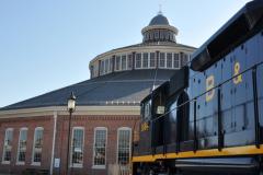 B&O Railroad Museum Roundhouse and Train B&O Railroad Museum Roundhouse and Train
