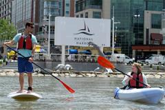 National Harbor’s Boating in DC stand-up paddleboard and kayak