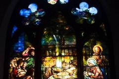 stained glass window