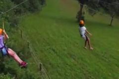 Ziplining at River Valley Ranch