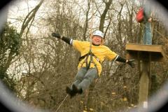 Ziplining at Terrapin Adventures