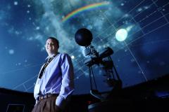 Chris Kopco at the William Brish Planetarium Chris Kopco at the William Brish Planetarium