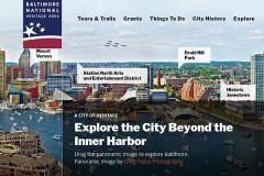 Panorama of Baltimore City