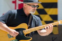 Blues Musician, guitarist Guitarist playing the Blues