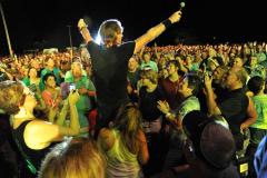 Calvert Marine Museum Summer Concert Series Performing with crowd