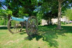 Cannon at Monocacy Battlefield Visit this important Civil War battlefield where Washington, D.C. was saved from advancing Confederates.