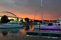 Chesapeake City Waterfront at Dusk Chesapeake City Waterfront at Dusk with Boats