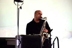 Chestertown Jazz Festival Man playing saxophone