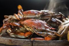 Crabs on a Tray Crabs on a Tray