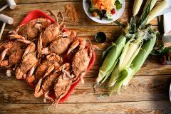 Maryland crabs and corn Maryland crabs and corn