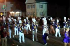 Crisfield High Marching Band performing in the Crisfield Christmas Parade Crisfield High Marching Band performing in the Crisfield Christmas Parade