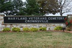 Entrance for Crownsville Veterans Cemetery