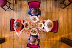 four diners
