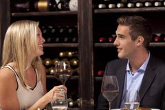 couple dining