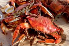 Crabs at the Maryland Seafood Festival