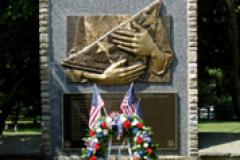 Veterans Memorial at the Dulaney Valley Memorial Gardens