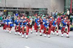 Baltimore City's St. Patrick's Day Parade brings out the Irish in everyone Baltimore City Pipe Band marches along Baltimore's Streets