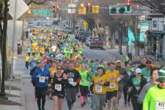 people running in a 5K