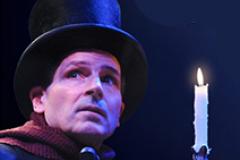 man holding candle
