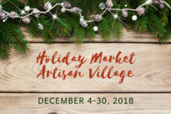 holiday market poster