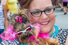 Baltimore Hon and pooch