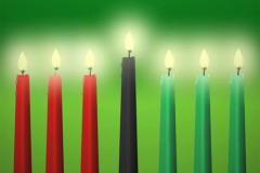 Kwanzaa candles