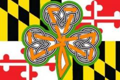 Maryland flag Irish symbol