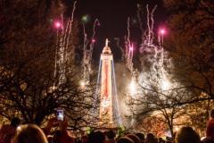 Monument Lighting and fireworks