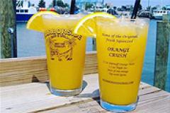 Maryland signature cocktail - Harborside Ocean City Orange Crush