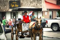 From spring through fall, take a ride by horse and carriage through Berlin's scenic streets, representing two centuries of architectural heritage. From spring through fall, take a ride by horse and carriage through Berlin's scenic streets, representing two centuries of architectural heritage.