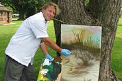 Picture of U.S. Coast Guard Veteran and Artist Jeffrey Engle