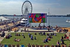 Outdoor Movies on Jumbotron, National Harbor Outdoor Movies on Jumbotron, National Harbor
