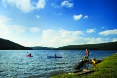 Kayaking at Deep Creek Lake Kayakers at Deep Creek Lake