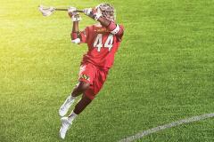 Lacrosse player