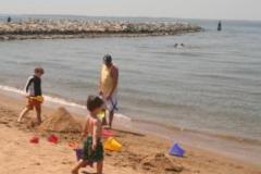 boy on beach